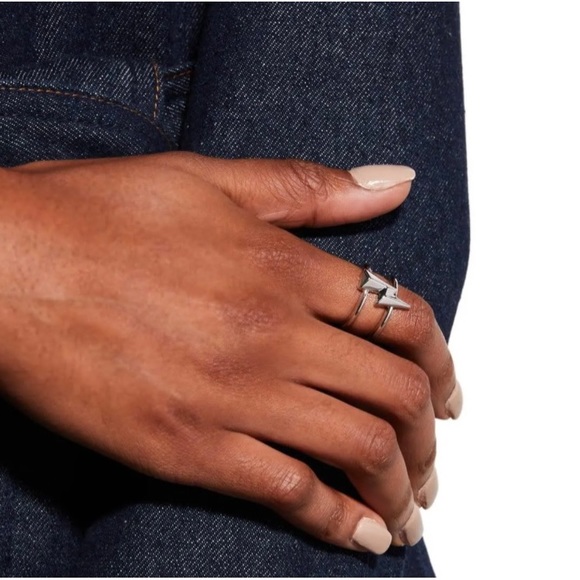 Kendra Scott Bolt double band ring - Picture 6 of 8